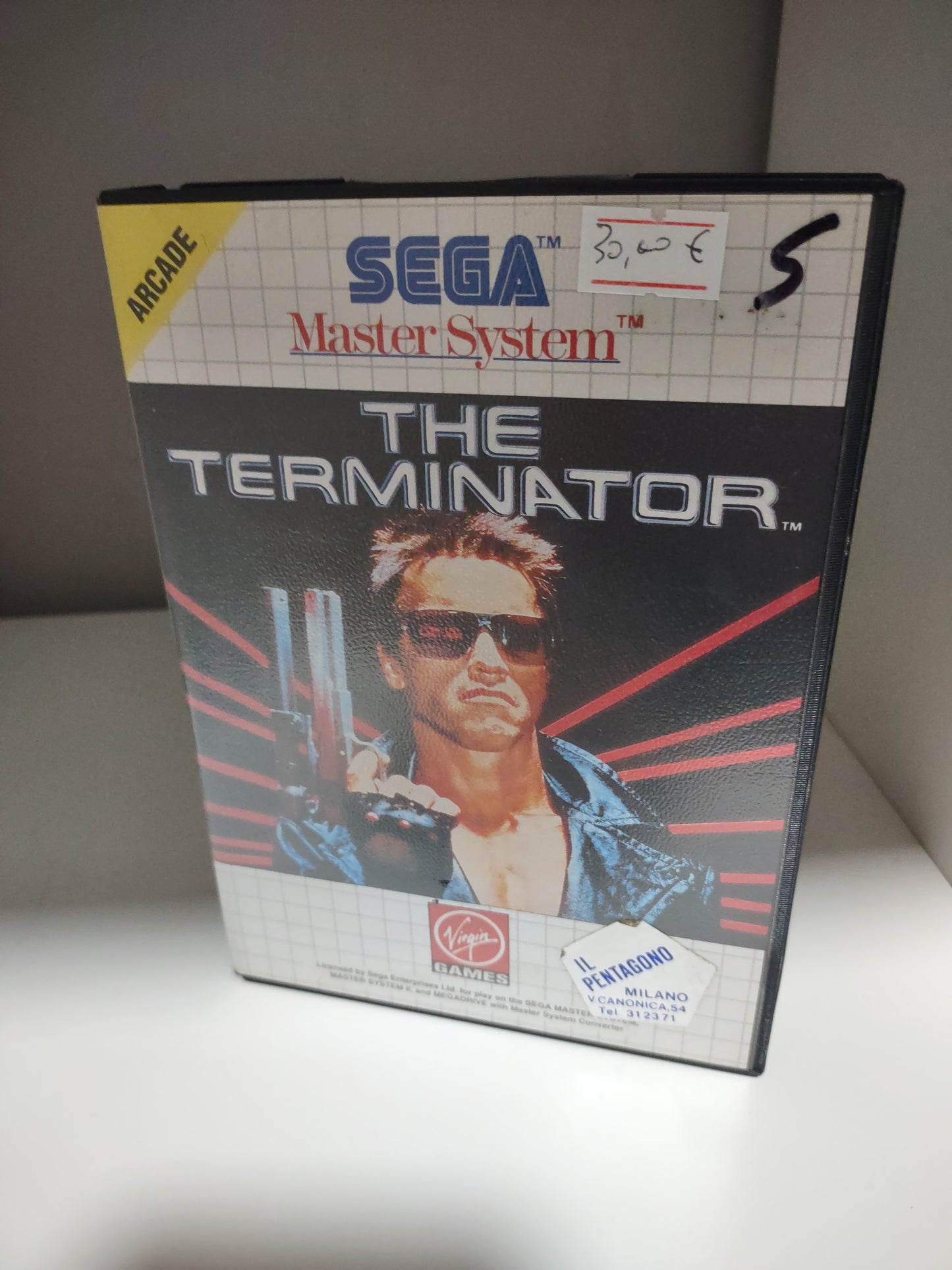 Gioco sega master system the Terminator