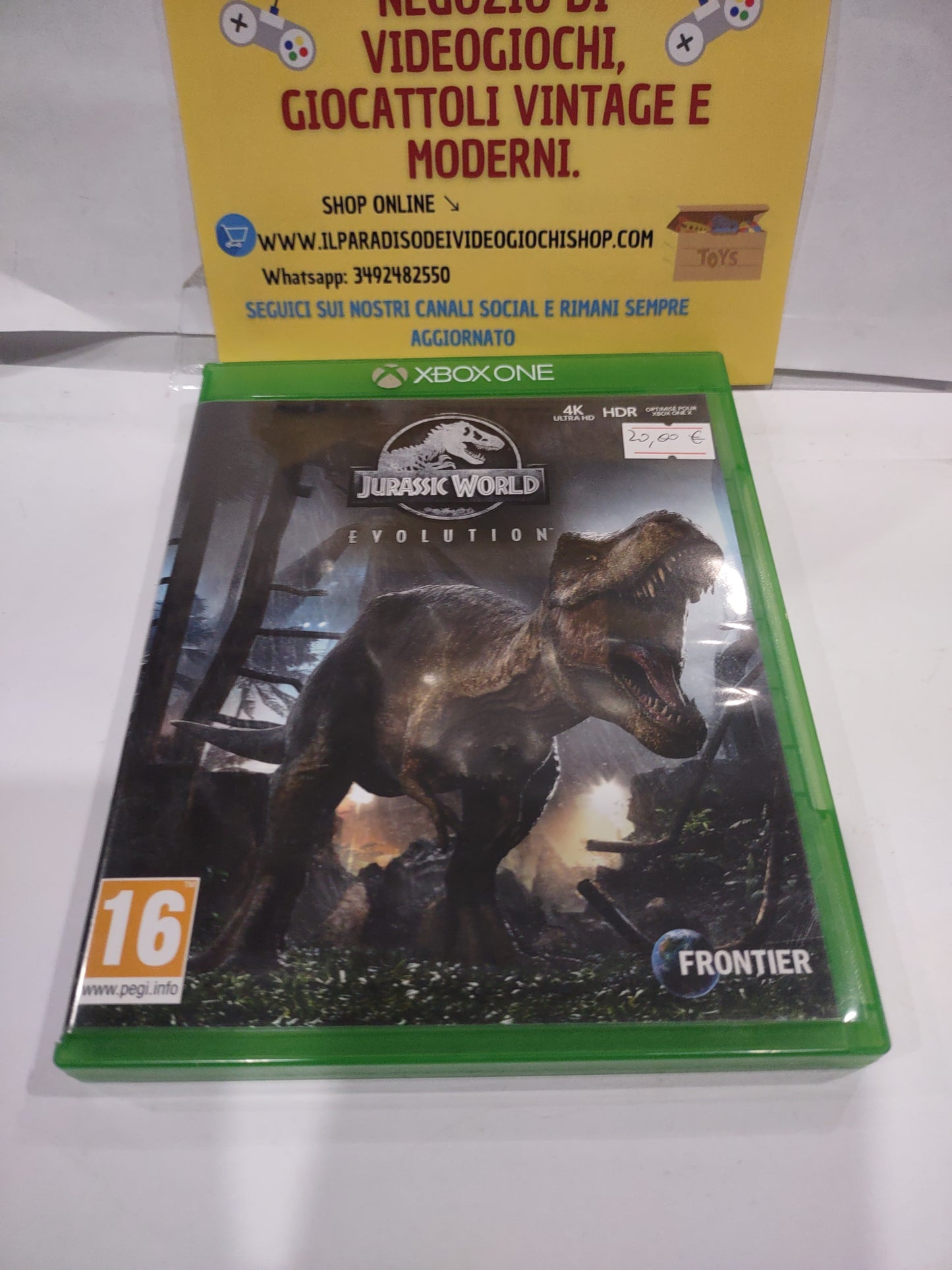 Gioco Xbox One Jurassic world Evolution 1