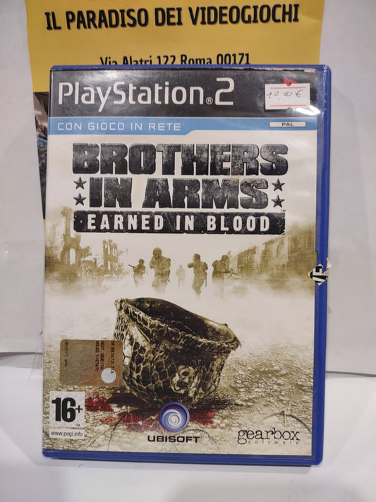 Gioco PlayStation PS2 Brothers in arms earned in Blood
