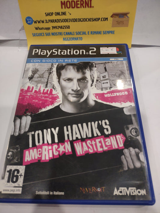 Gioco PlayStation PS2 Tony hawks American wasteland