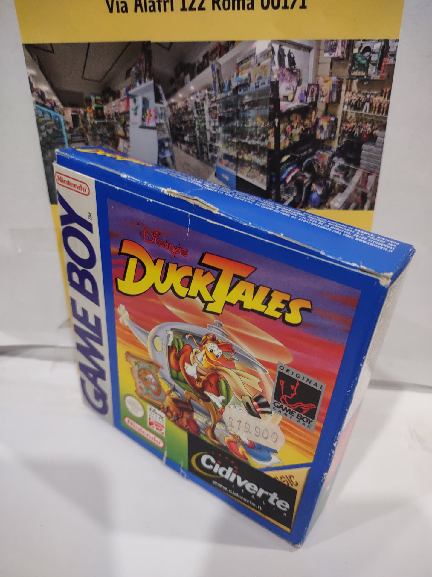 Gioco Nintendo gameboy DuckTales 1 Disney game