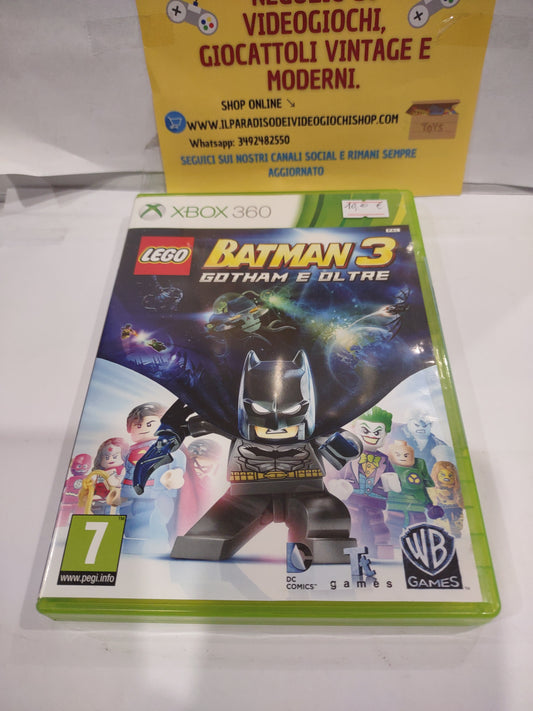 Gioco Xbox 360 lego Batman 3 Gotham e oltre