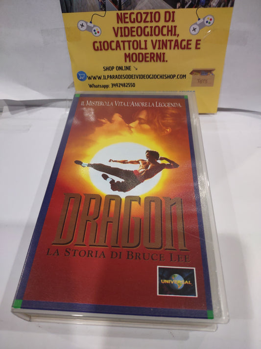 Film in VHS dragoon la storia di Bruce Lee