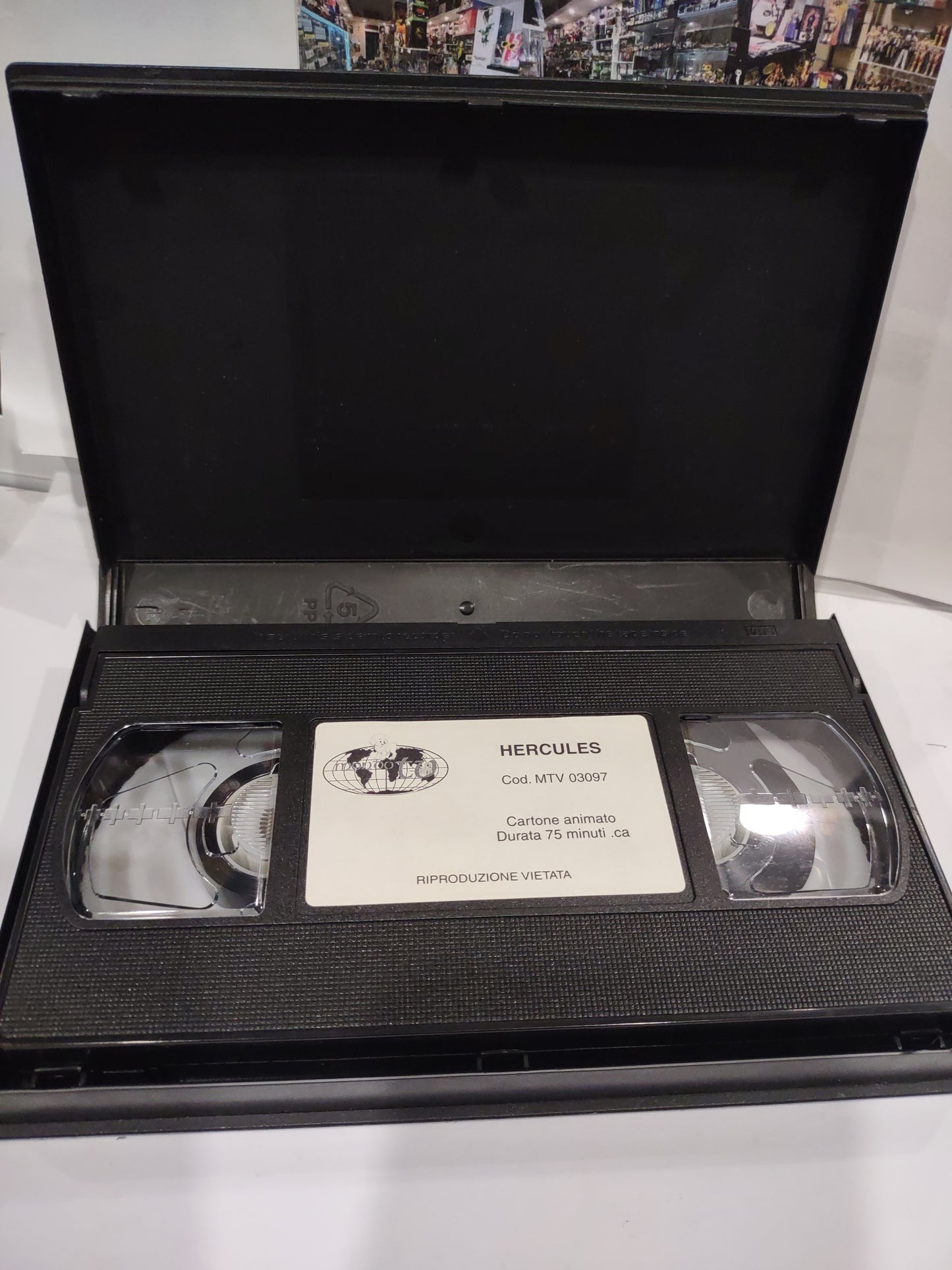 Film VHS raro Hercules italiano 1985