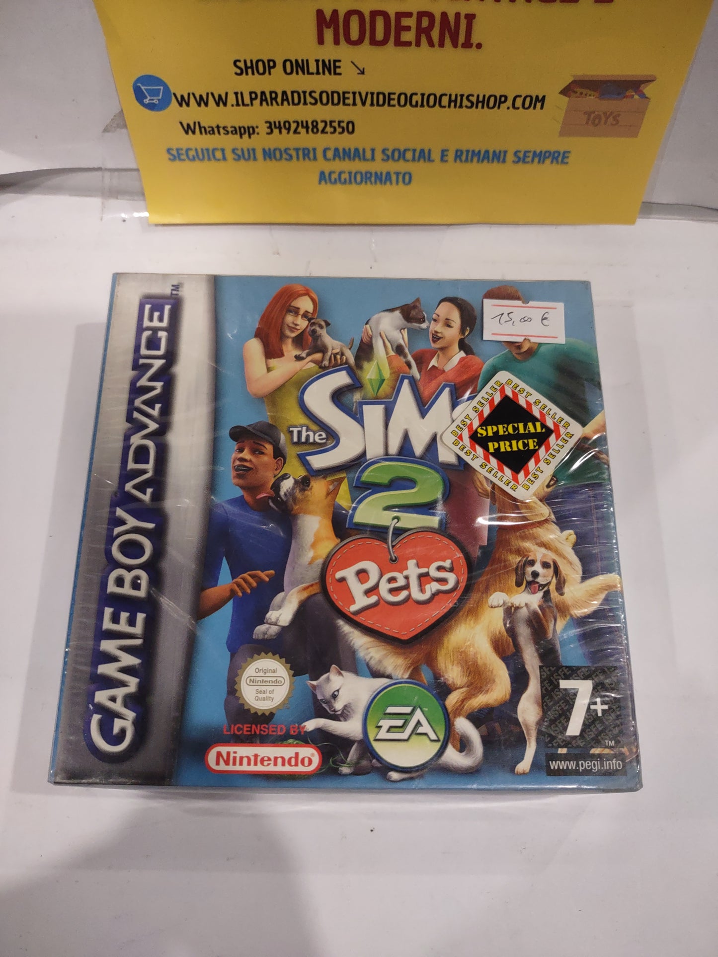 Gioco GBA Gameboy the Sims 2 Pets advance