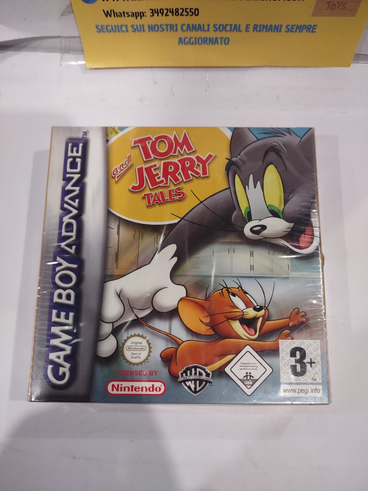 Gioco sealed Gameboy Advance GBA Tom & Jerry tales Nintendo