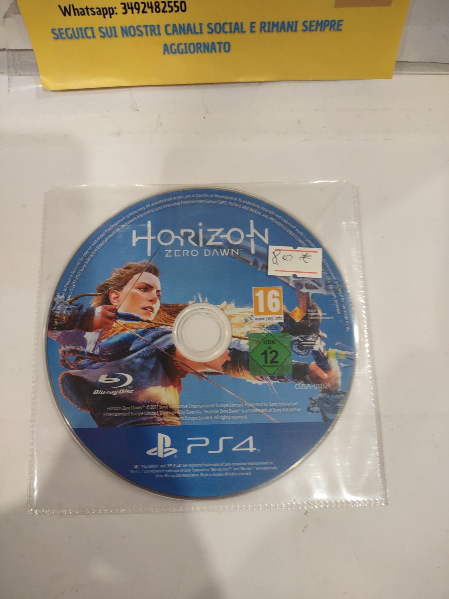 Gioco PlayStation PS4 Horizon zero dawn
