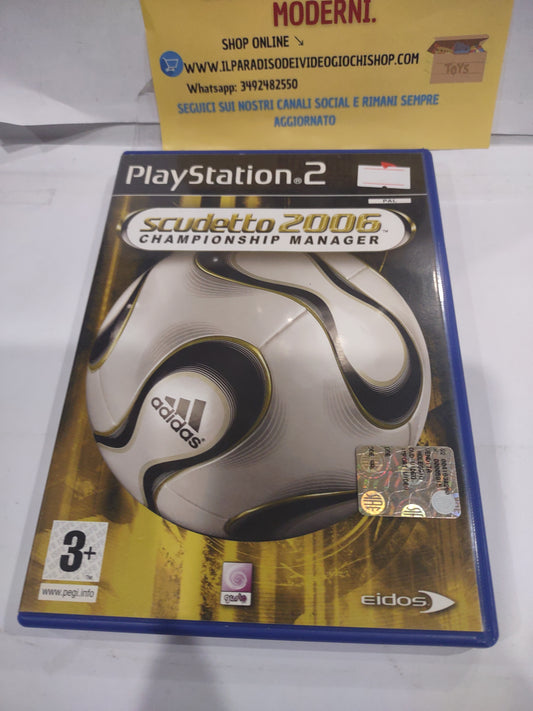 Gioco PlayStation PS2 scudetto 2006 Championship manager