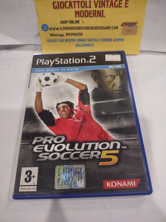 Gioco PlayStation PS2 Pro Evolution soccer 5