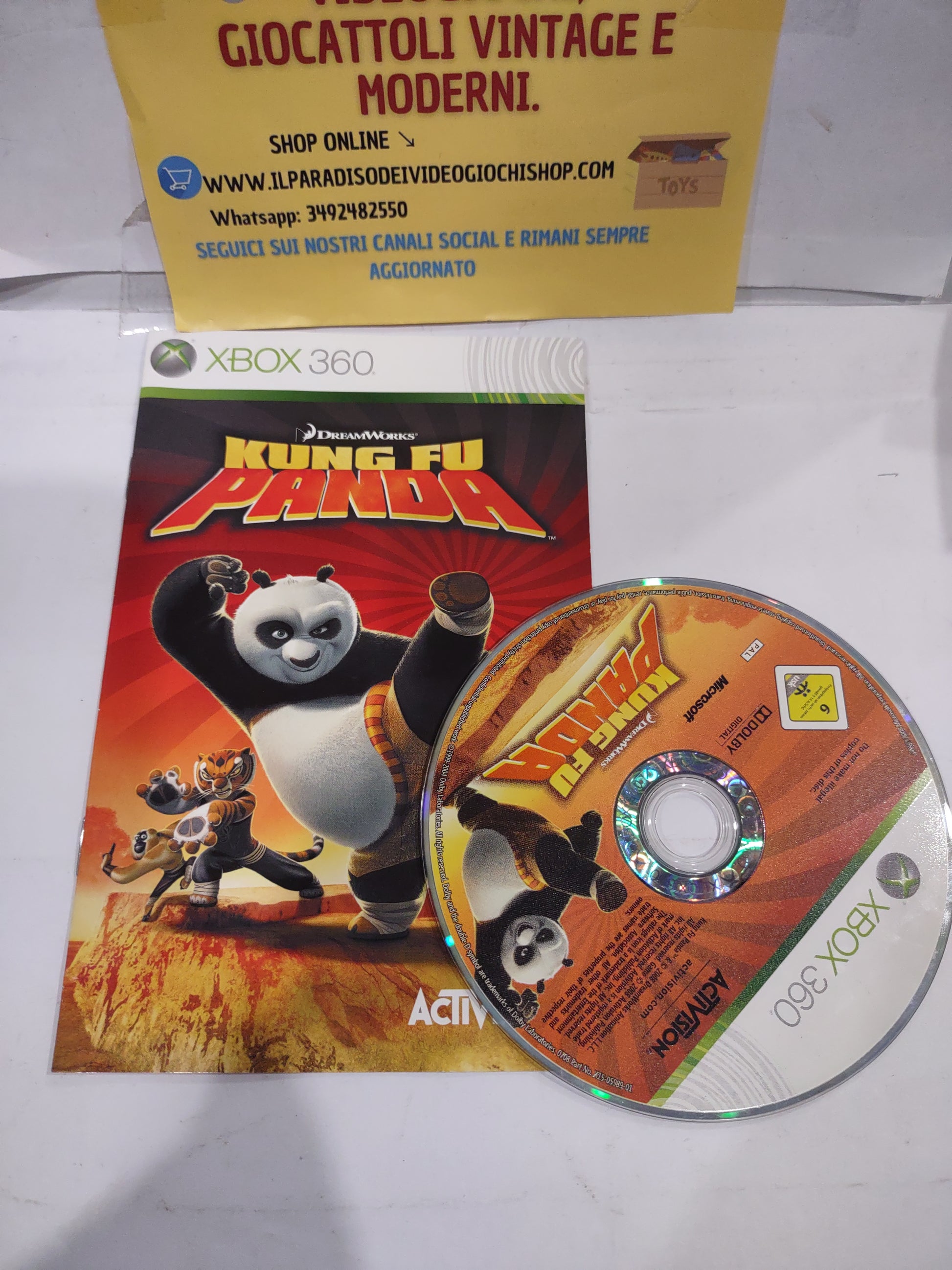 Gioco Xbox 360 Kung fu panda – Ilparadisodeivideogiochi