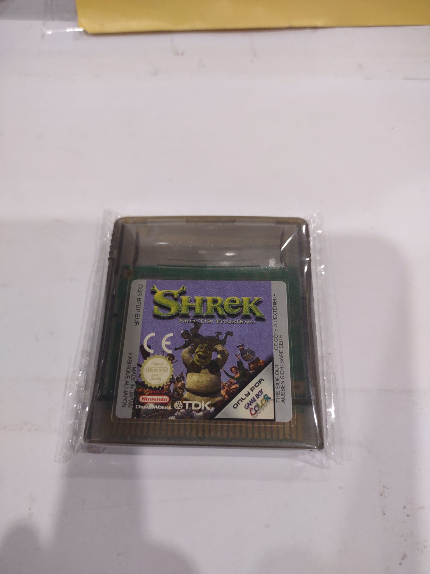 Gioco Nintendo game boy color Shrek