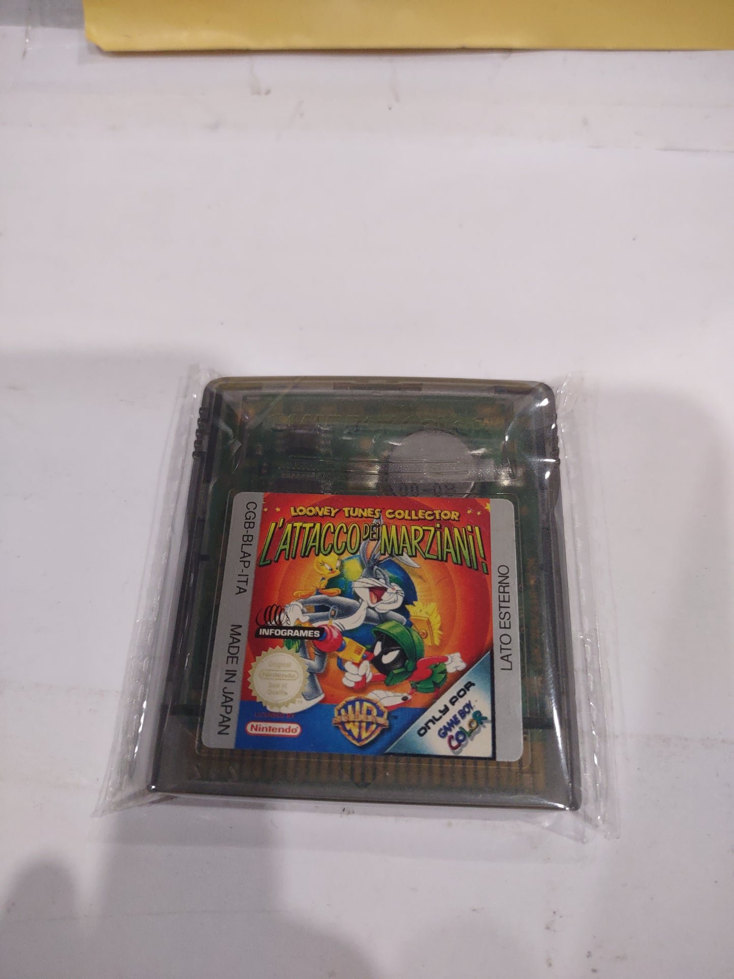 Gioco game boy color Looney tunes collector l'attacco dei marziani