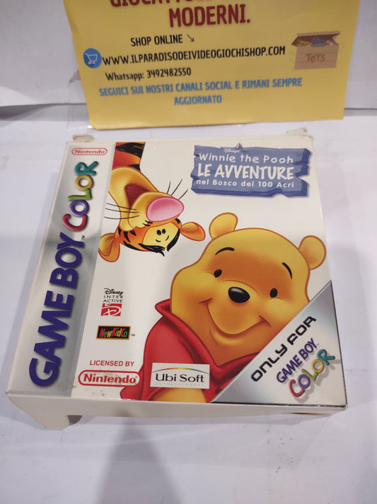 Gioco Gameboy color Winnie the Pooh le avventure nel bosco dei 100 acri