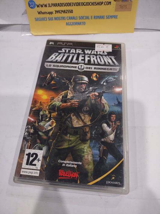 Gioco PlayStation PSP Star Wars Battlefront lo squadrone dei rinnegati