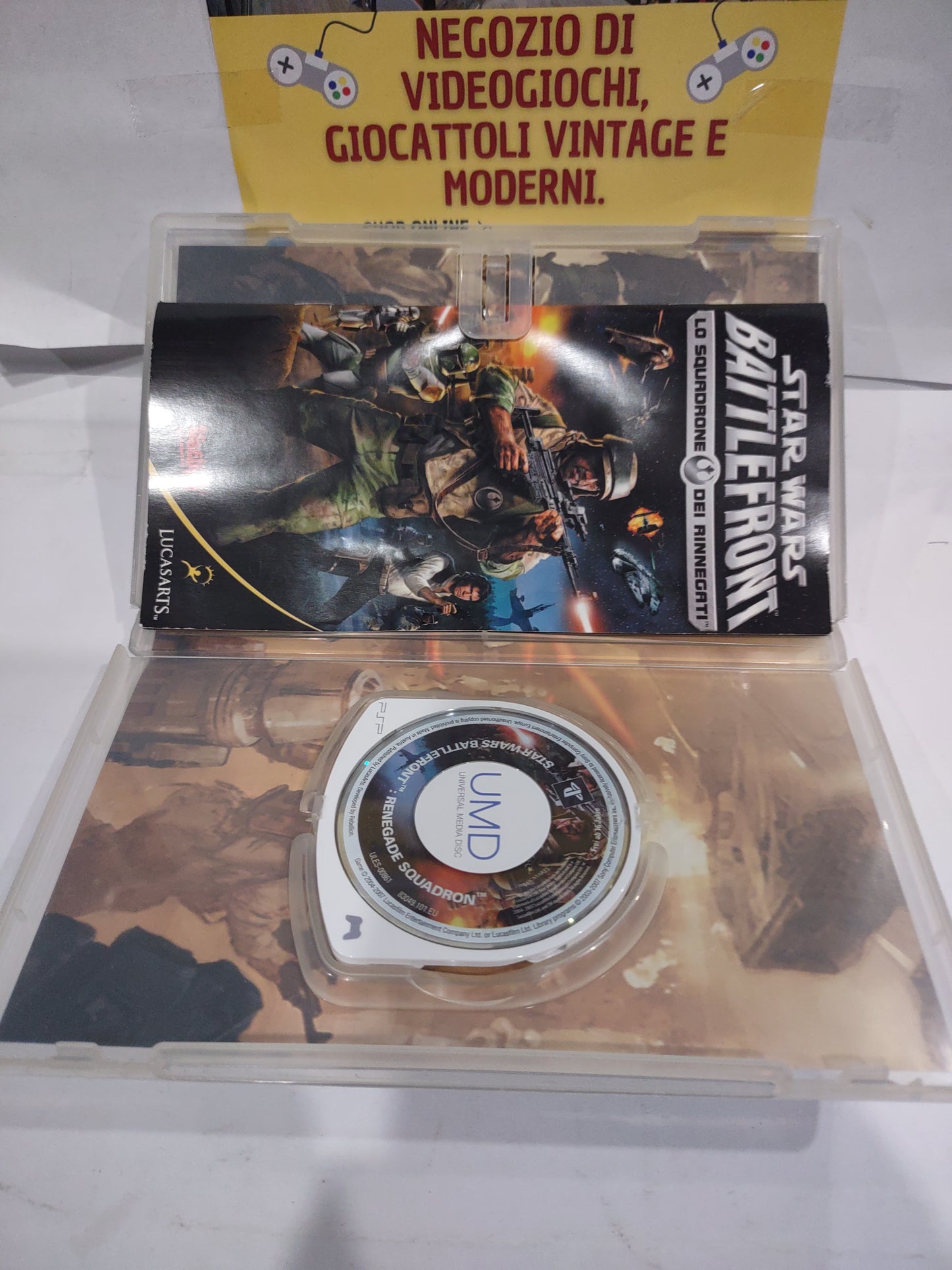 Gioco PlayStation PSP Star Wars Battlefront lo squadrone dei rinnegati