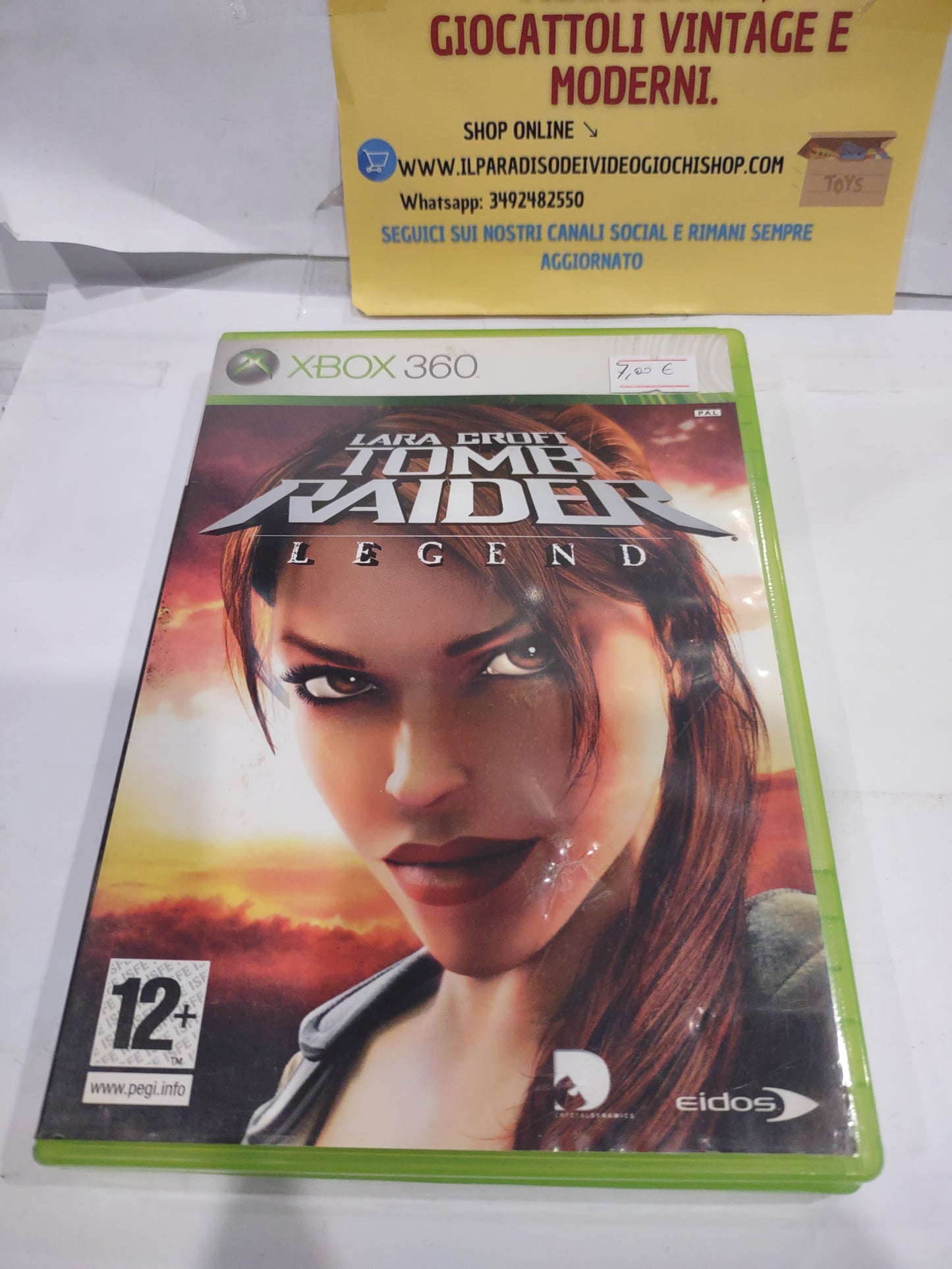 Gioco Xbox 360 Lara Croft tomb Raider Legend