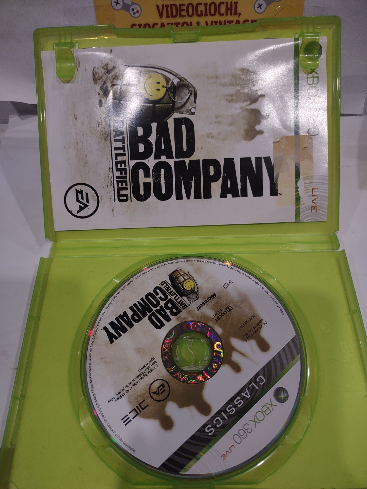 Gioco Xbox 360 Battlefield bad Company