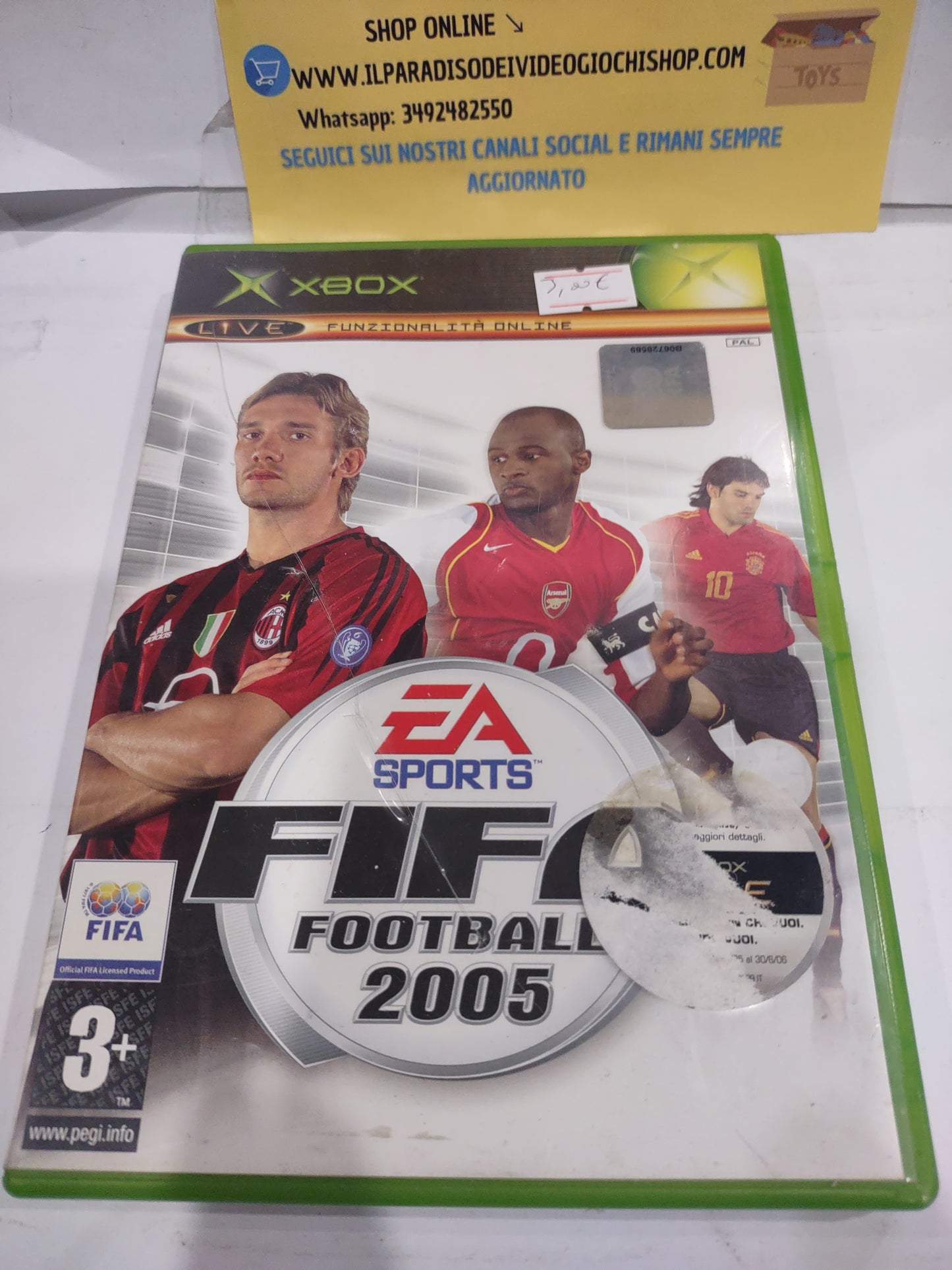 Gioco Xbox live FIFA football 2005