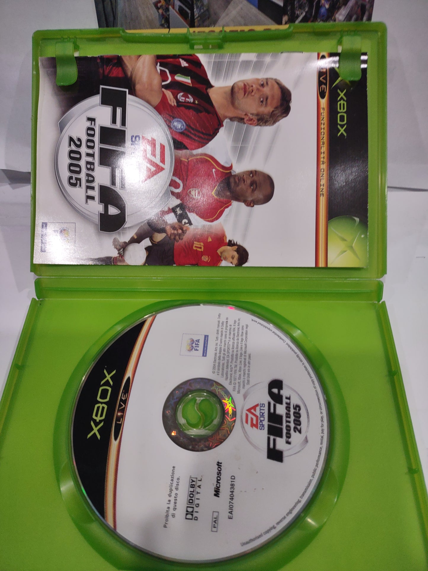 Gioco Xbox live FIFA football 2005