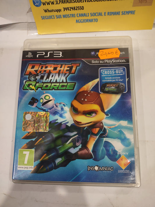 Gioco PlayStation ps3 Ratchet Clank qforce