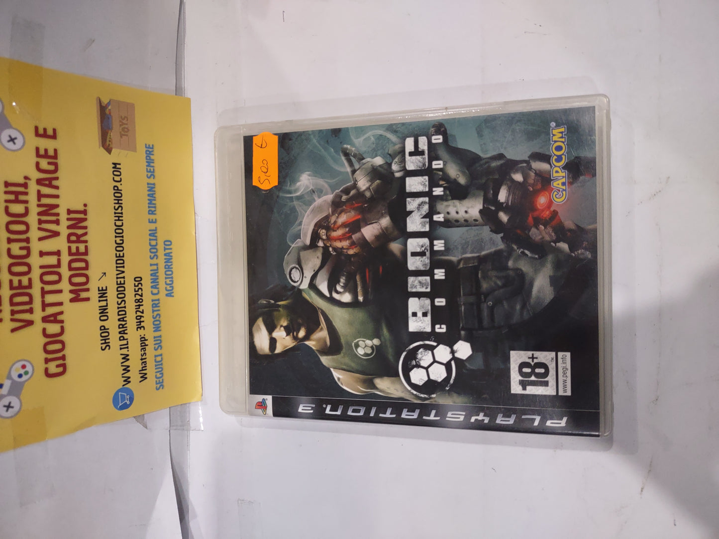 Gioco PlayStation ps3 Bionic Commando capcom