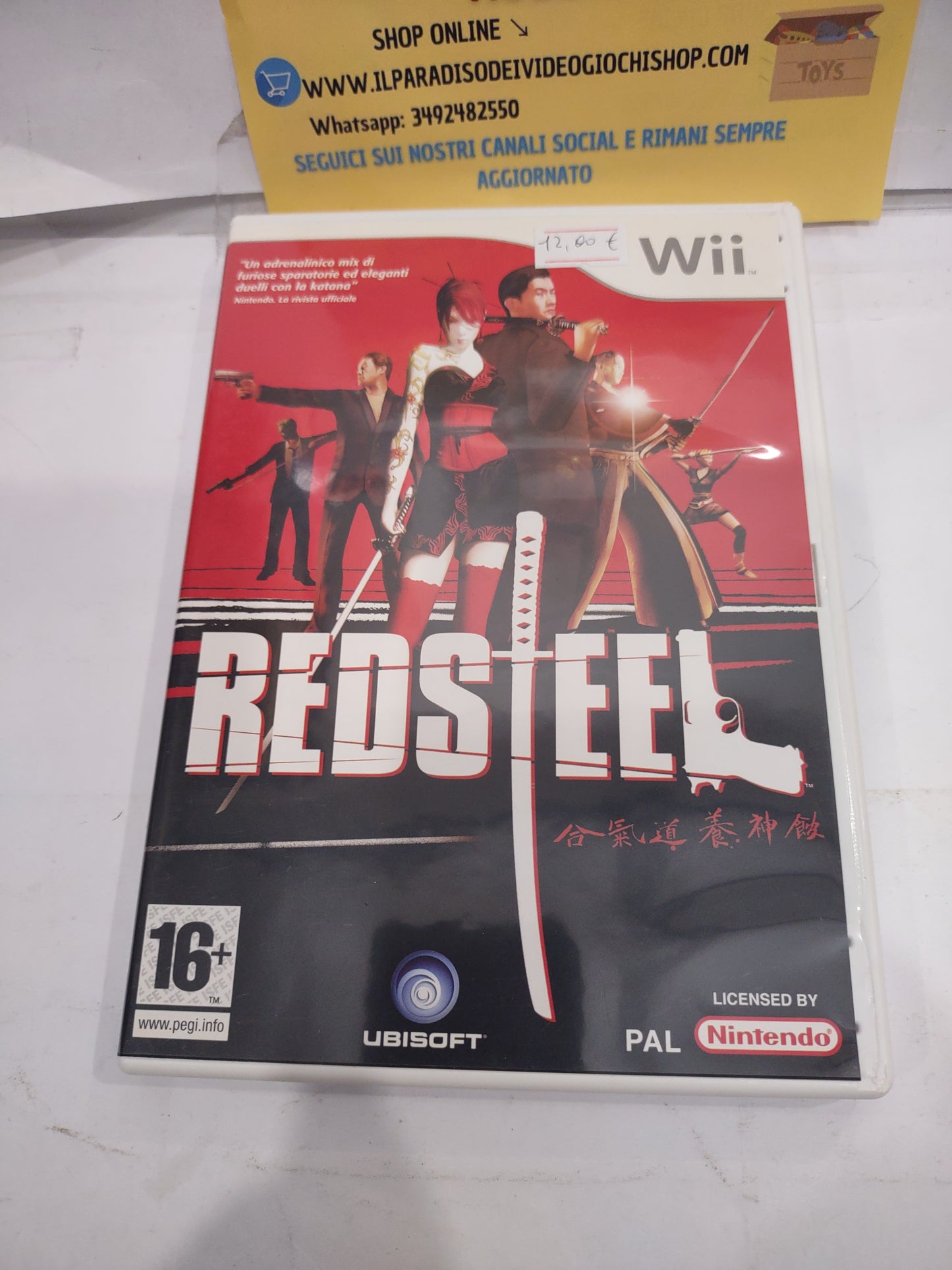 Gioco Nintendo Wii Red steel 1 pal