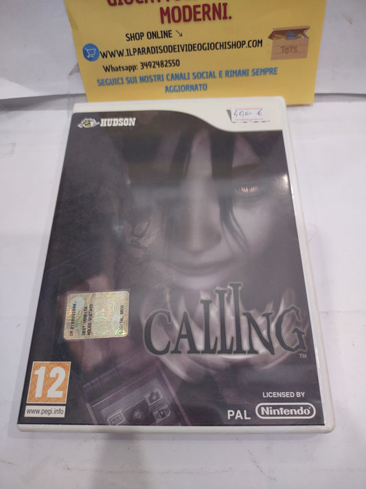 Gioco Nintendo Wii horror calling PAL ita