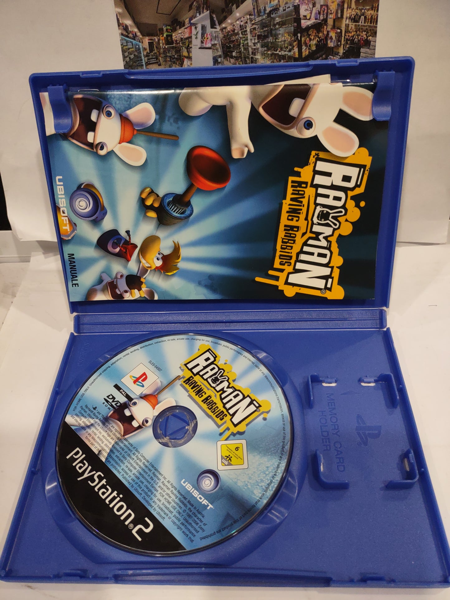 Gioco PlayStation PS2 Rayman raving rabbids