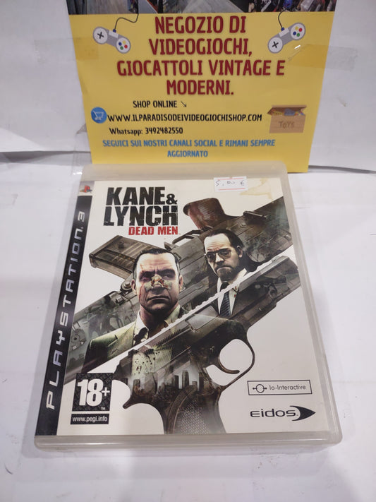 Gioco PlayStation ps3 Kane & Lynch dead men