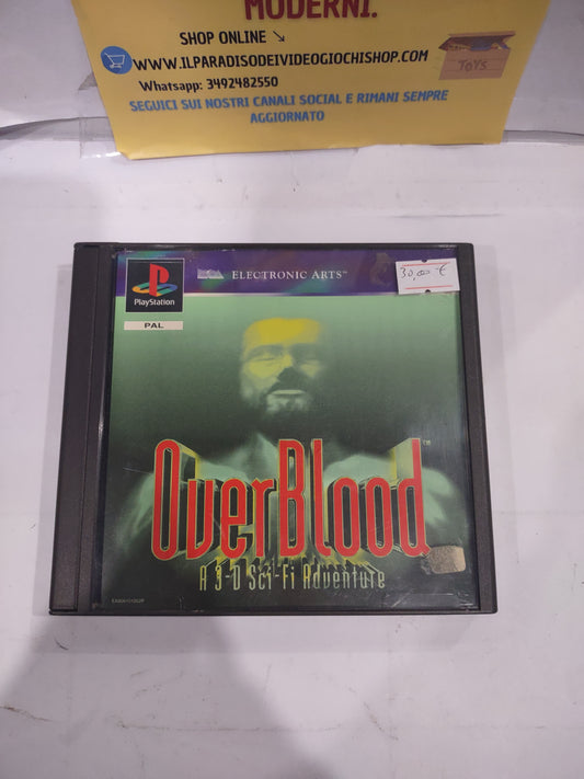 Gioco PlayStation PS1 overblood pal