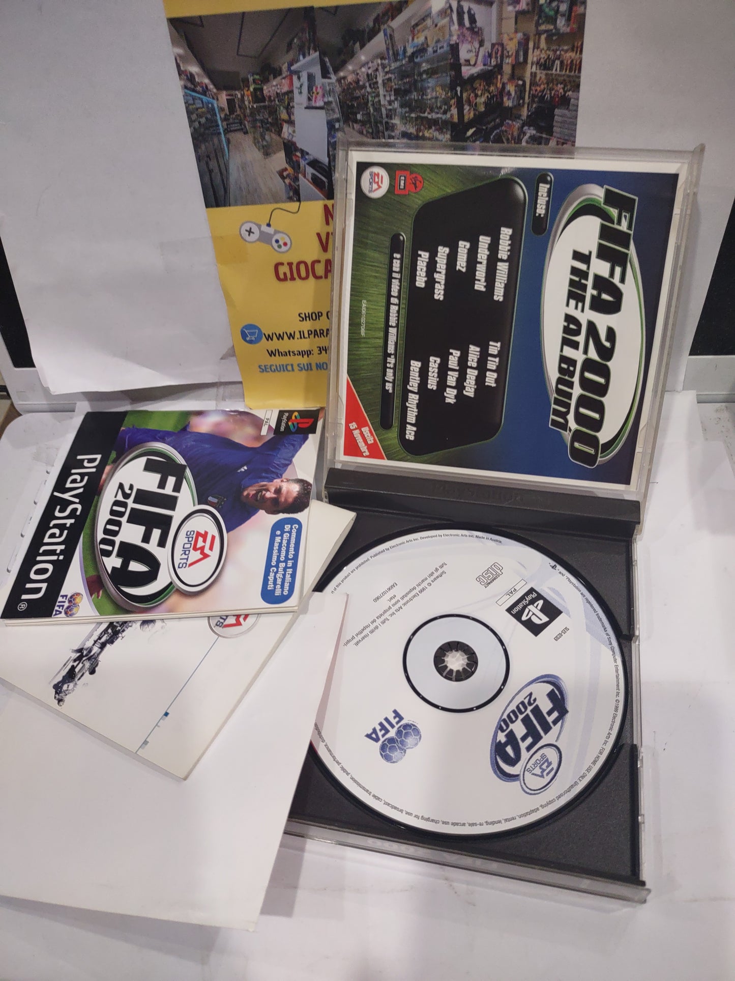 Gioco PlayStation PS1 fifa 2000