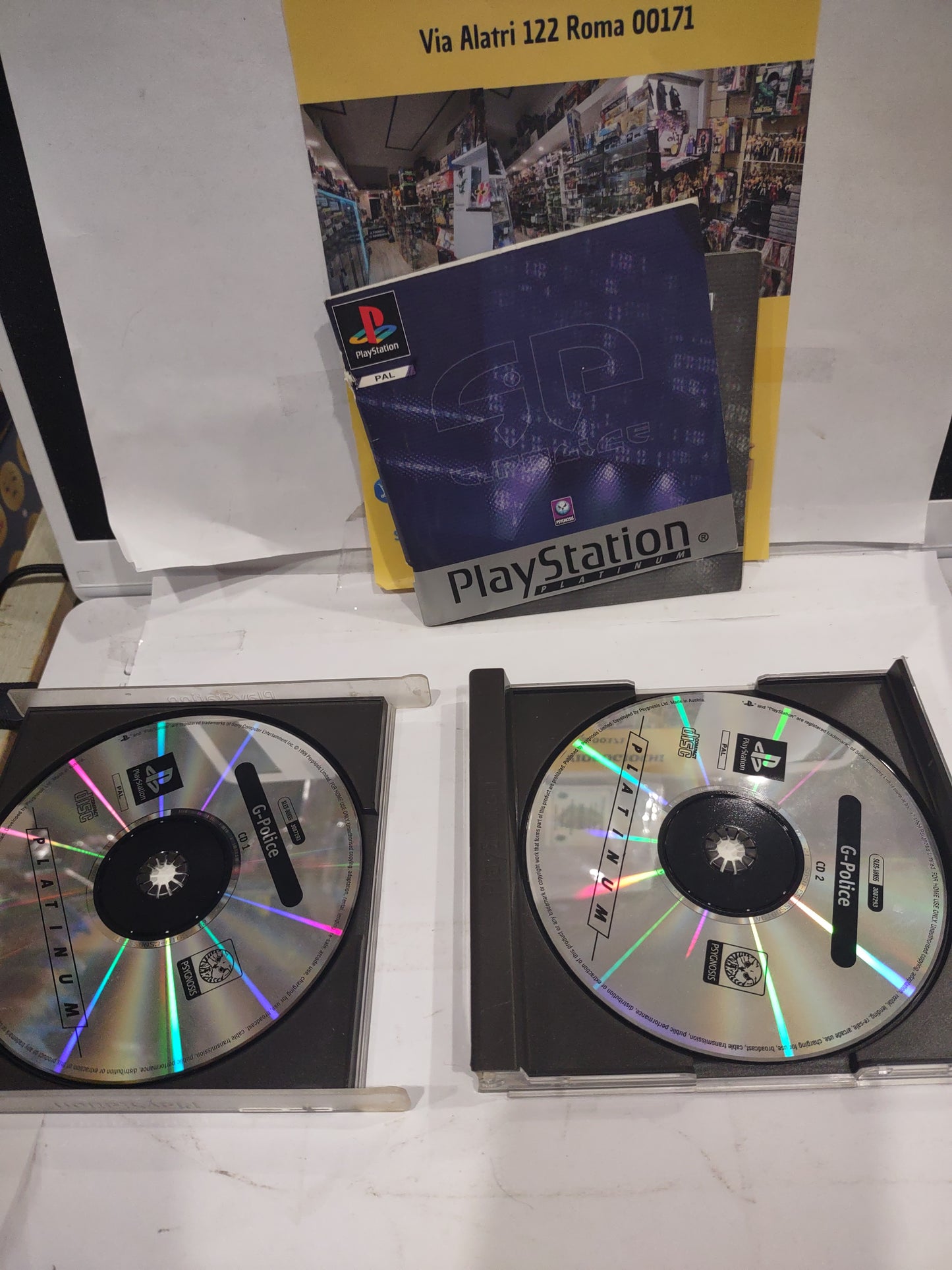Gioco PlayStation ps1 Platinum g-police