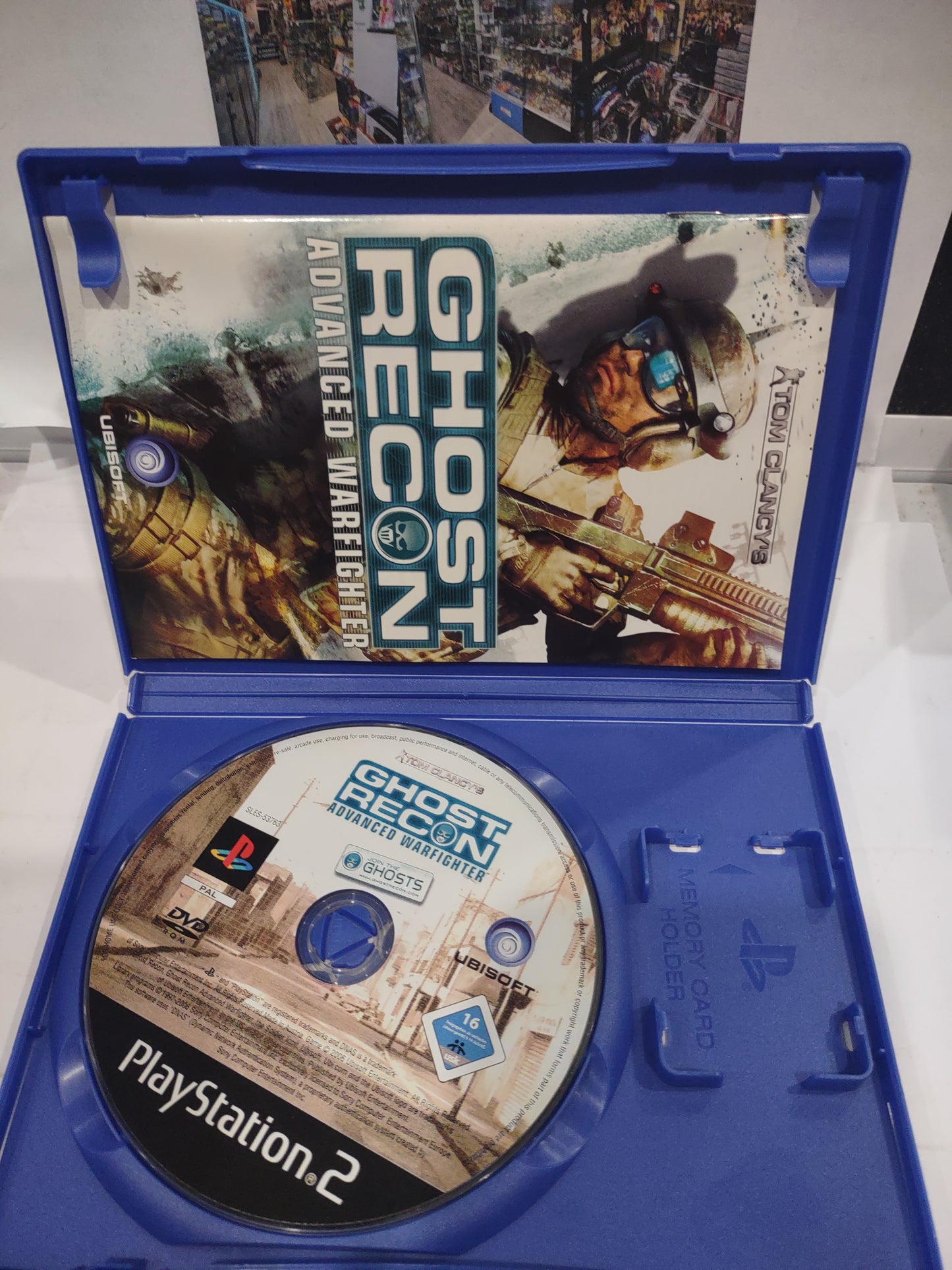 Gioco PlayStation PS2 Ghost recon advanced warfighter