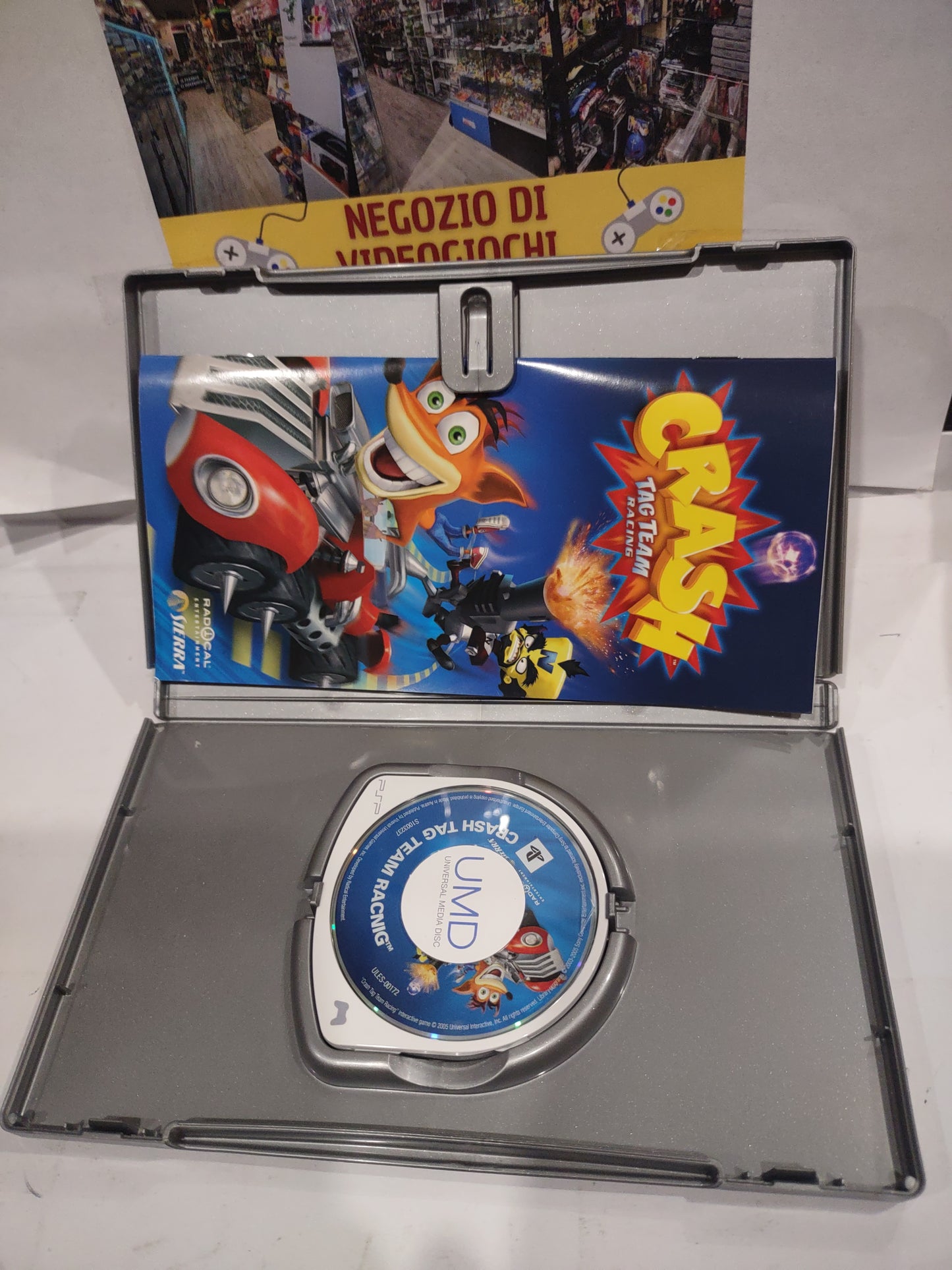 Gioco PlayStation portable PSP crash tag team racing