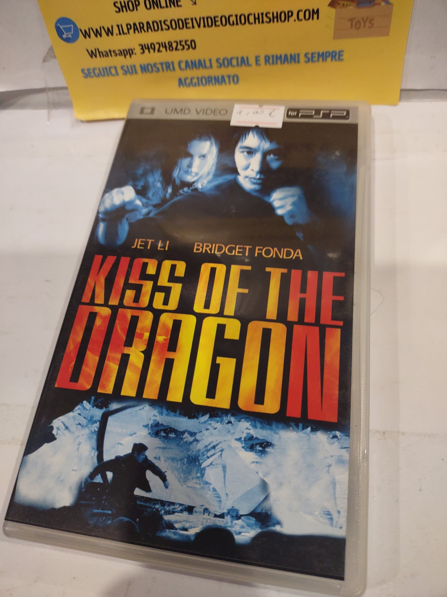 Film PSP UMD kiss of the dragon con jet li