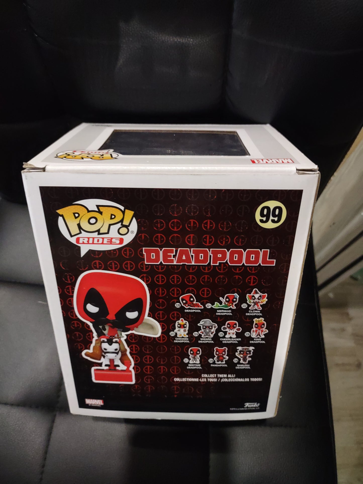 Pop funko rides 99 sheriff Deadpool riding horsey Limited edition marvel