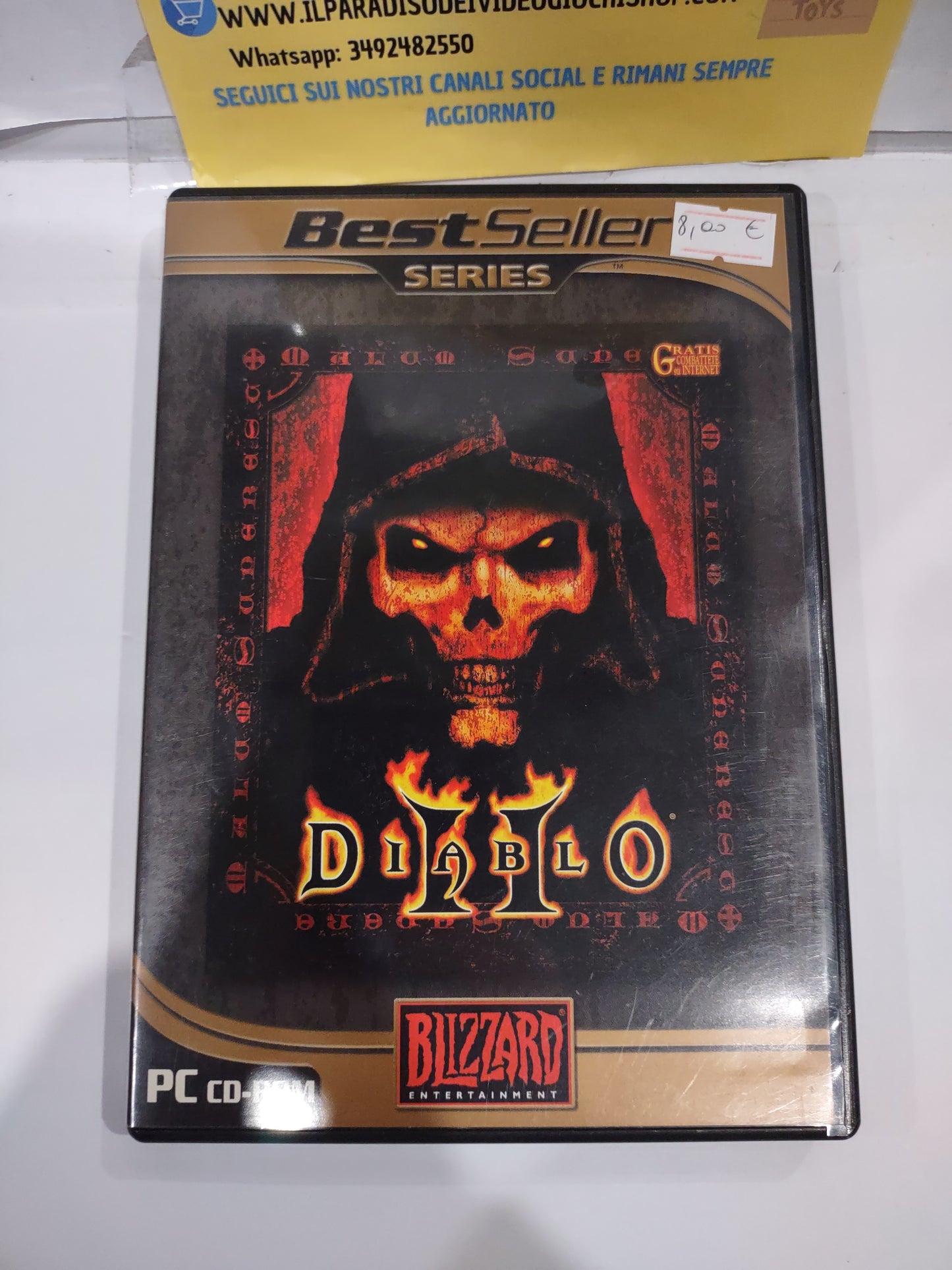 Gioco pc computer CD Diablo 2