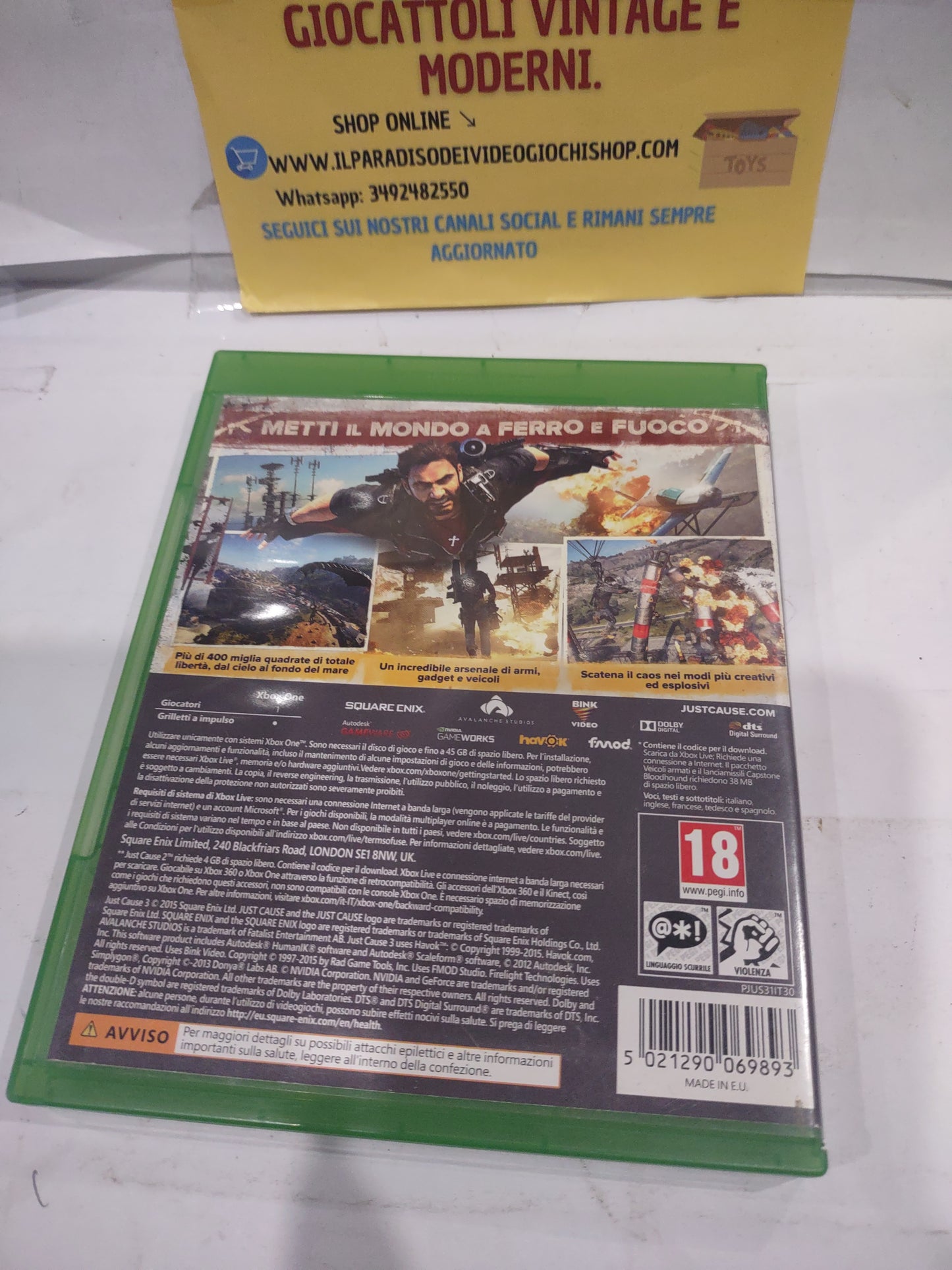 Gioco Xbox One Just cause 3