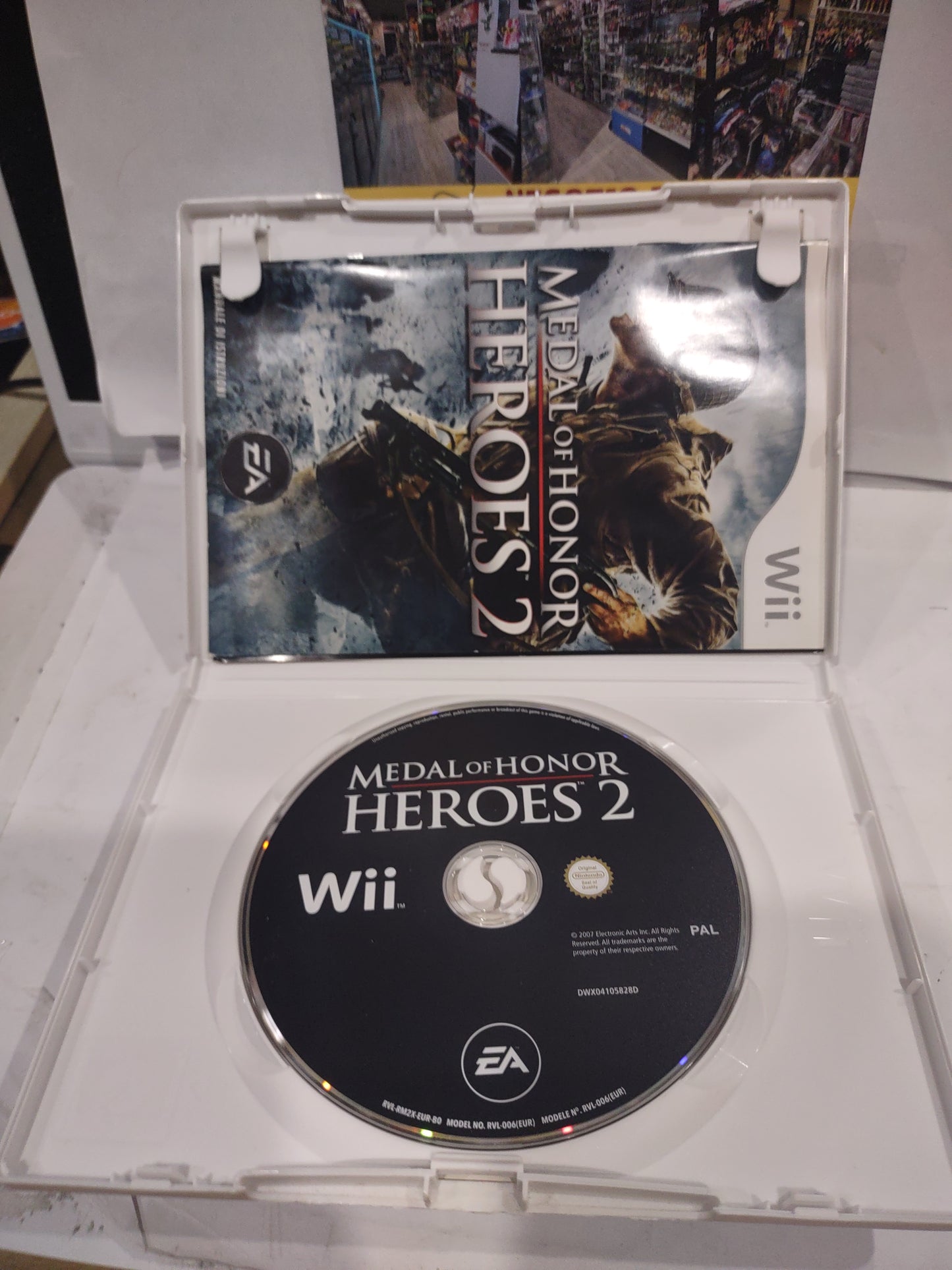 Gioco Nintendo Wii medal of Honor Heroes 2