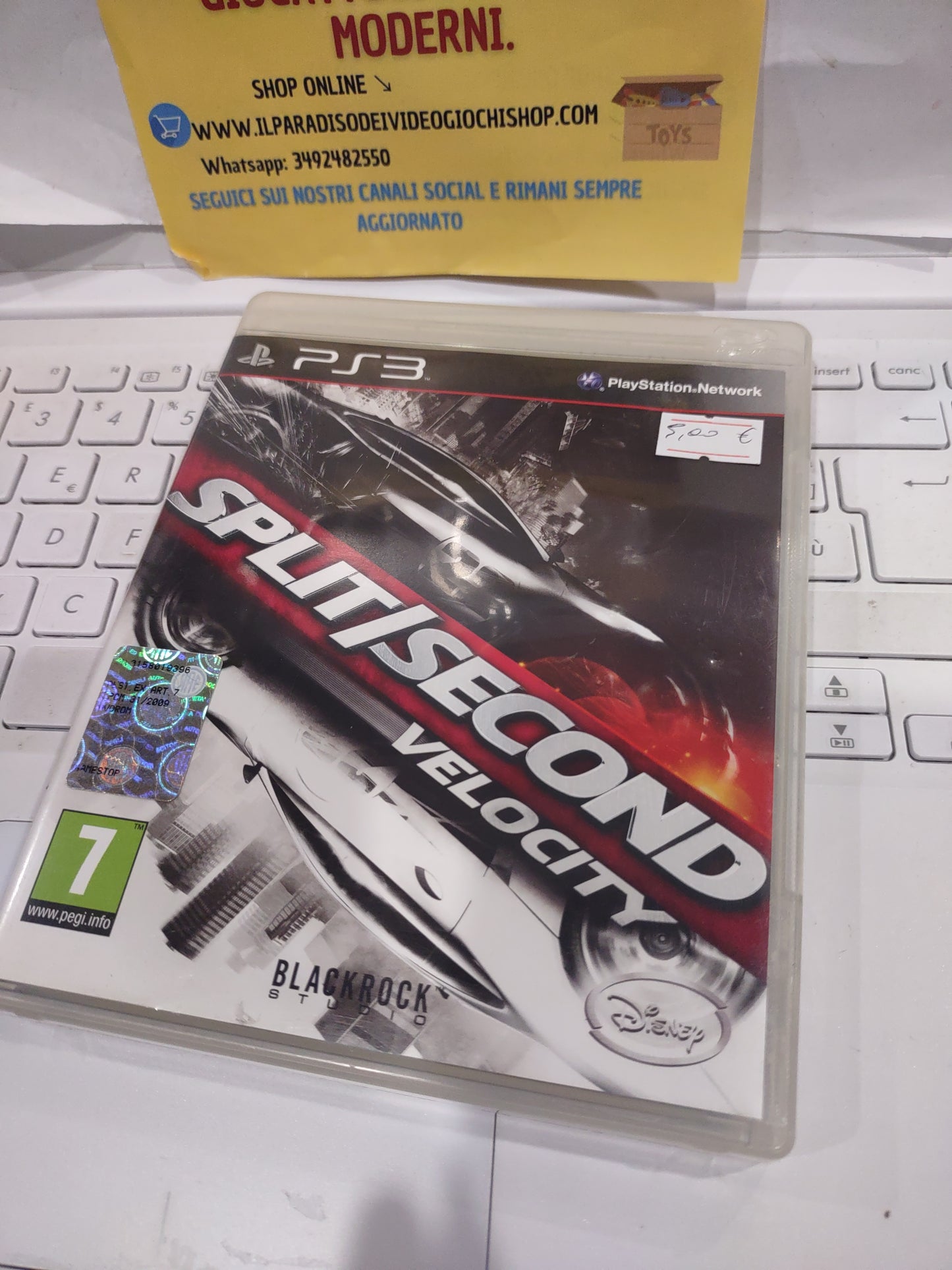 Gioco PlayStation ps3 split second velocity
