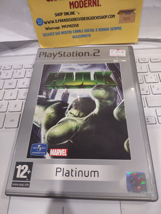 Gioco PlayStation PS2 Hulk Platinum