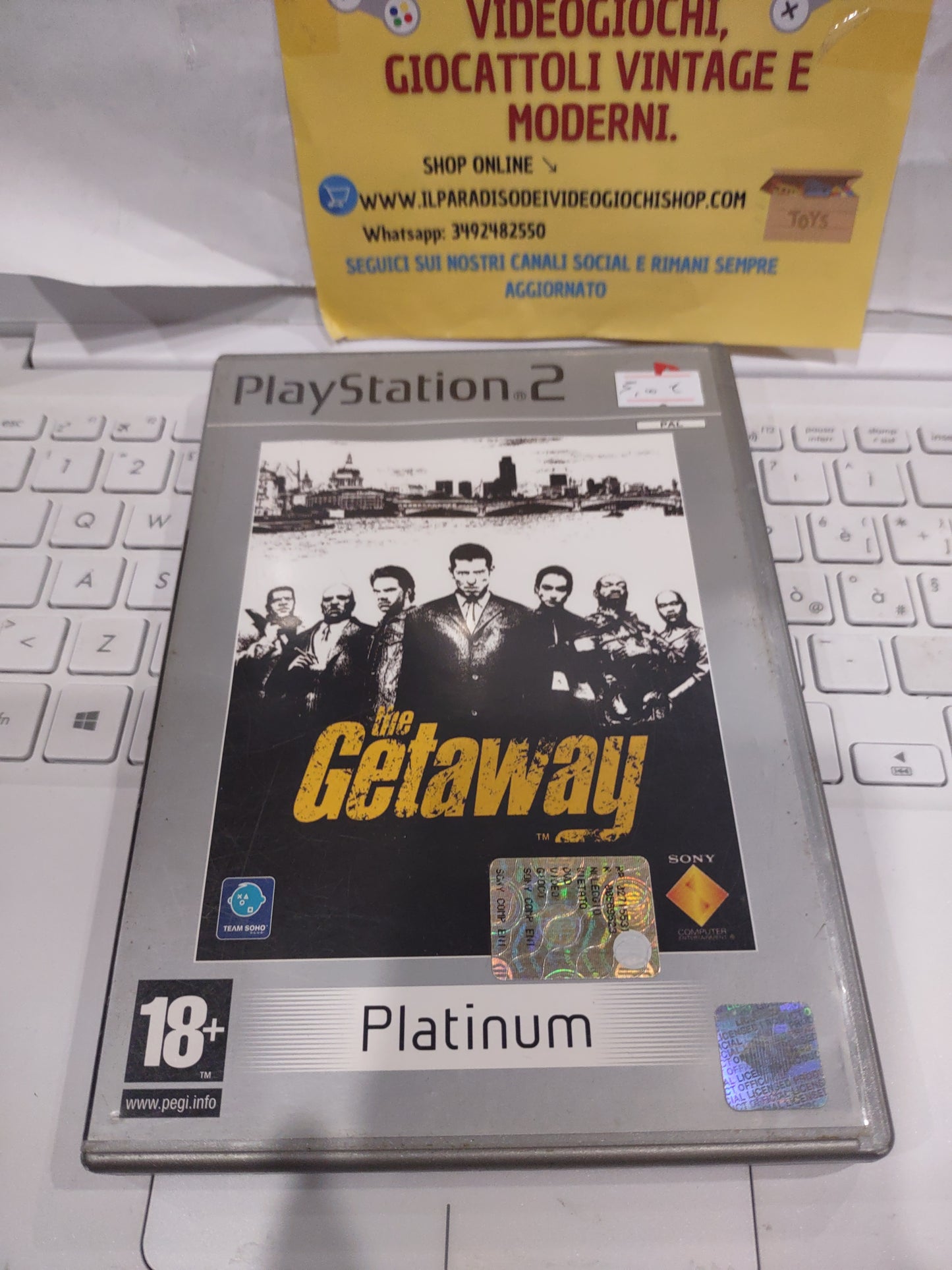 Gioco PlayStation PS2 the getaway Platinum