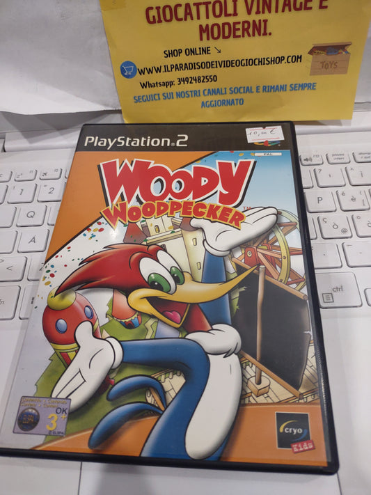 Gioco PlayStation PS2 Woody woodpecker