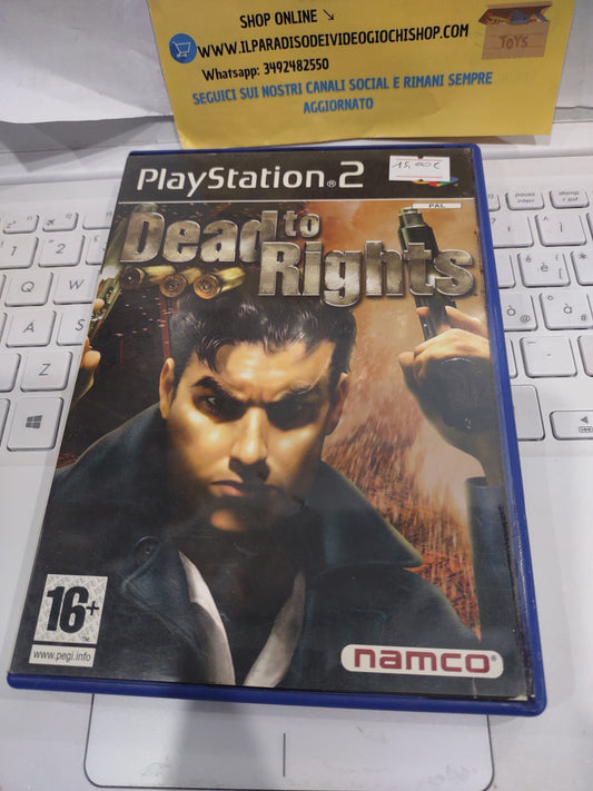 Gioco PlayStation PS2 dead to rights PAL ita