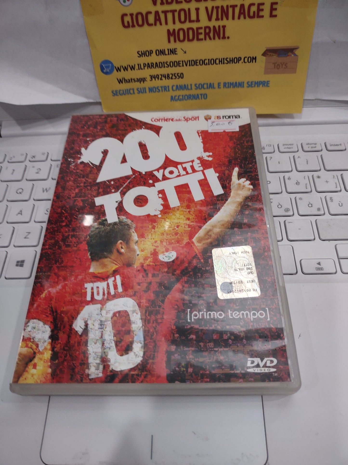 DVD as Roma 200 volte Totti primo tempo