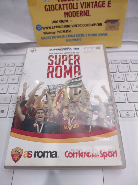 DVD super Roma calcio super coppa