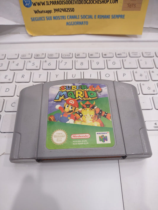 Gioco Nintendo 64 n64 super Mario 64 PAL