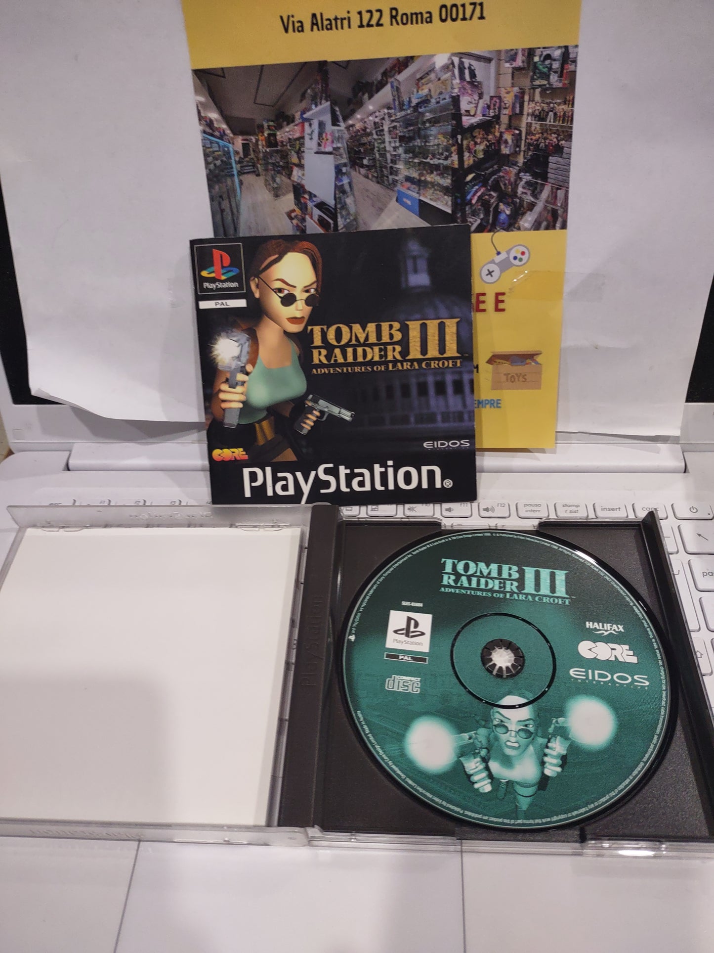 Gioco PlayStation PS1 tomb Raider 3 ITA