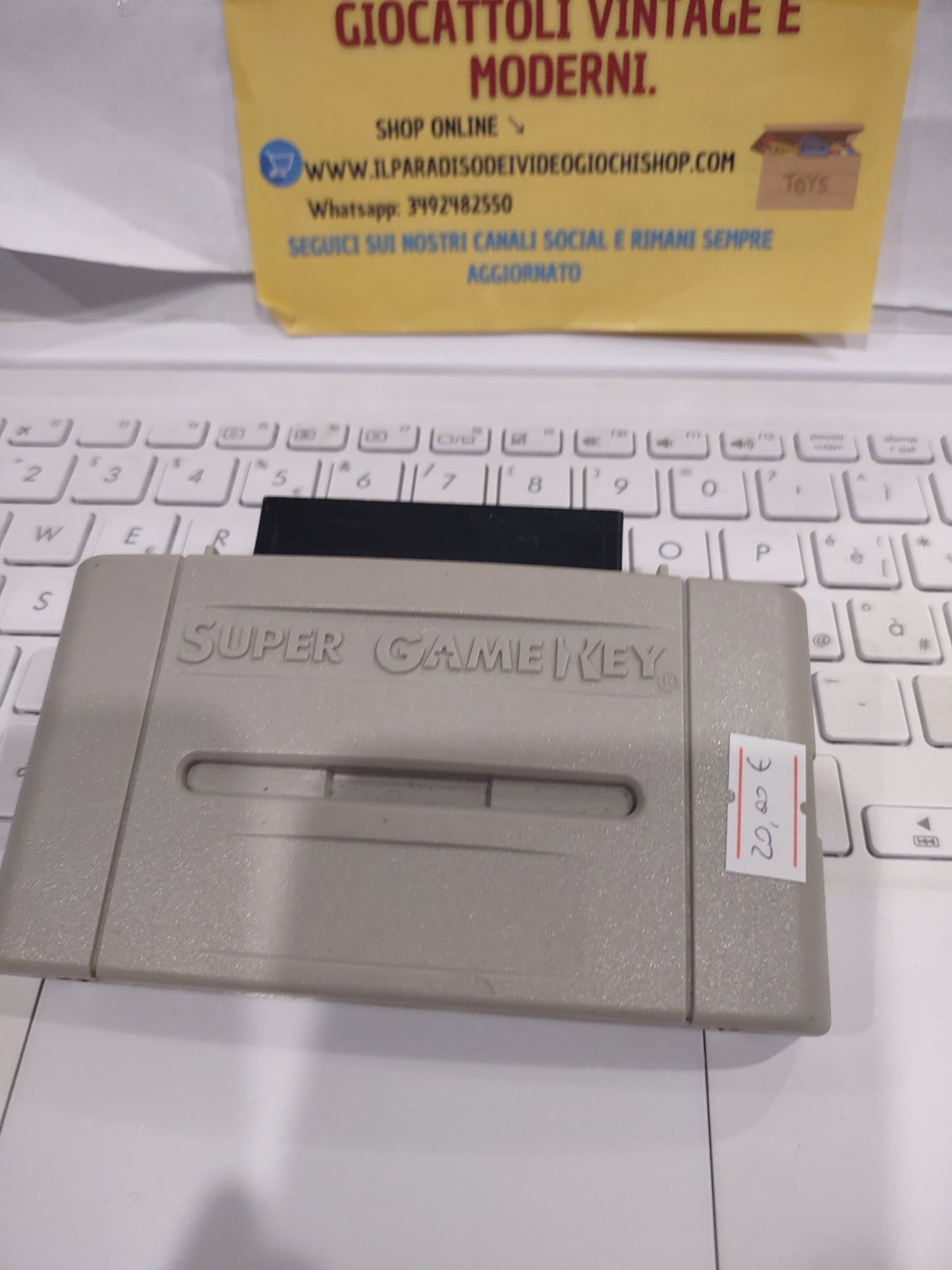 Accessorio Nintendo SNES super Nintendo super game key