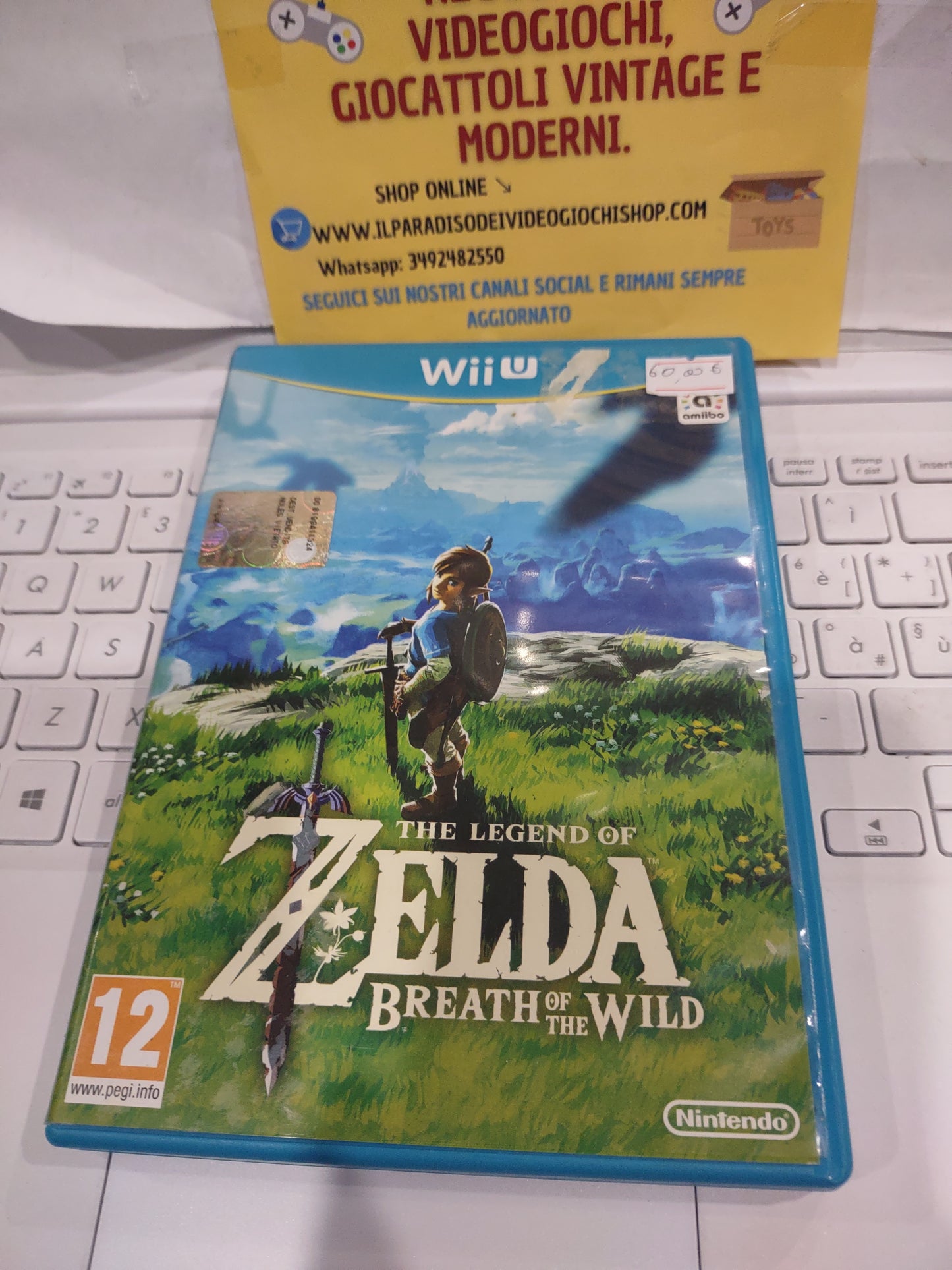Gioco Nintendo Wii U the Legend of Zelda breath of the wild